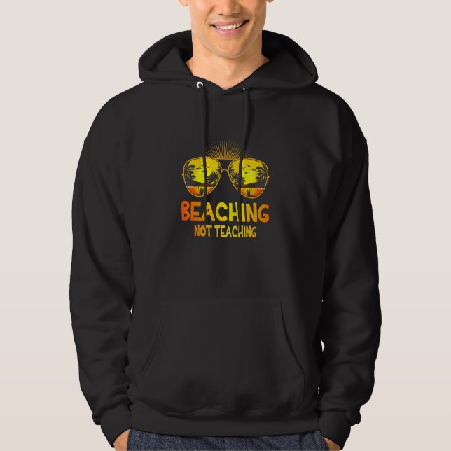 Sudadera Bebida No Enseñando Vintage Sunset Sunglass Teac (Anverso)