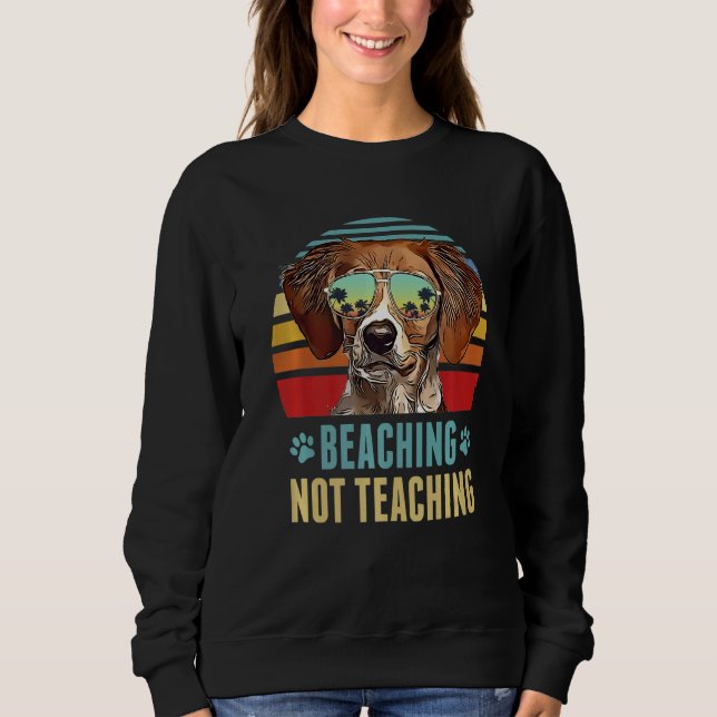 Sudadera Bebida, no enseñanza de la lengua inglesa (Anverso)