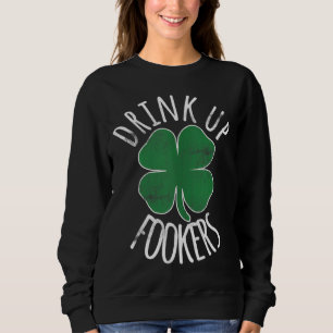 Sudadera Bebida por el Día de San Patricio, bebe cerveza yo
