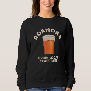 Sudadera Bebida Roanoke Beer cerveza artesanal local Virgin