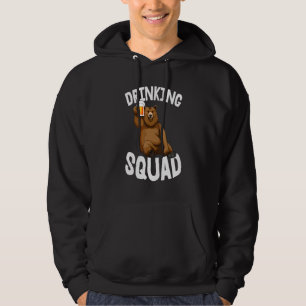 Sudadera Bebida Squad Tee Bear Beer Tees Beer Beer Beer