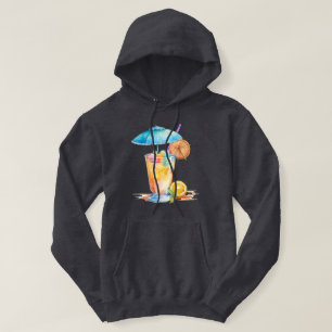 Sudadera Bebida tropical Camisas suaves capuchadas