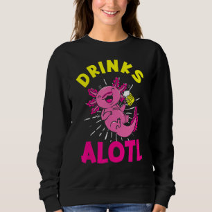 Sudadera Bebidas Alotl Bebida Axolotl Bebida