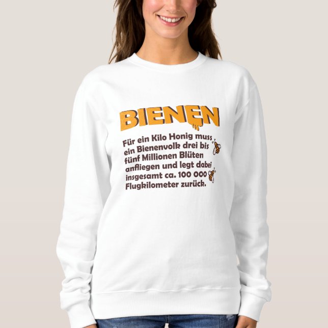 Sudadera Bebidas Beatery Lucky Bee Liquid Gold (Anverso)