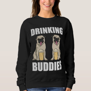 Sudadera Bebidas Budas divertidas Pugs Gift Classic T-Shirt