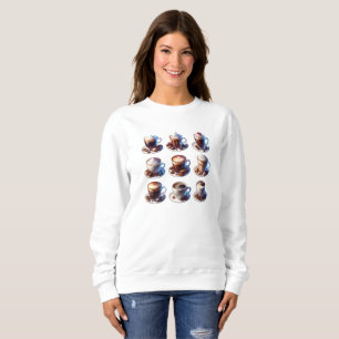 Sudadera Bebidas de café para los amantes del café