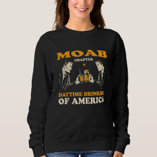 Sudadera Bebidas diurnas de Moab Chapter Utah Beer Ut Booze