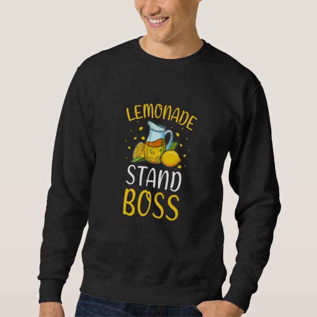 Sudadera Bebidas veraniegas de jugo de limón (Anverso)