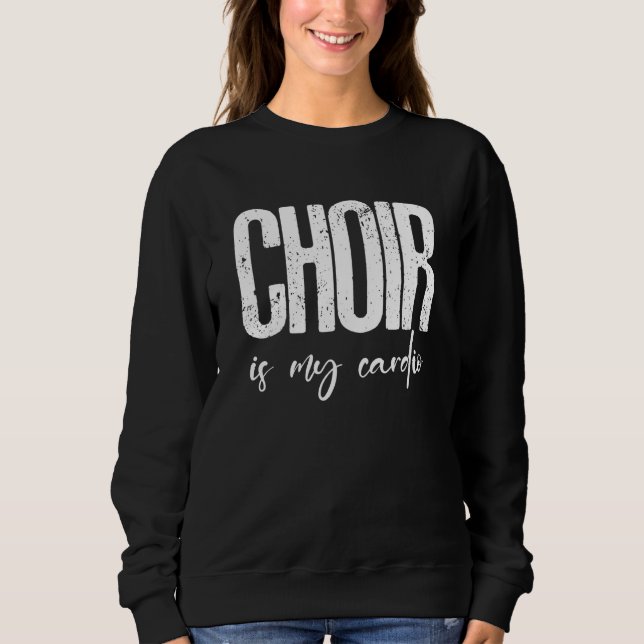 Sudadera Because I'm Choir Director That's Why  Musical Not (Anverso)