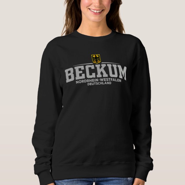 Sudadera Beckum Nordrhein-Westfalen Deutschland  Germany (Anverso)