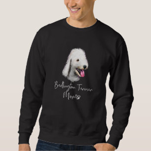 Sudadera Bedlington Terrier Mom Cute Puppy Dueño De Perros