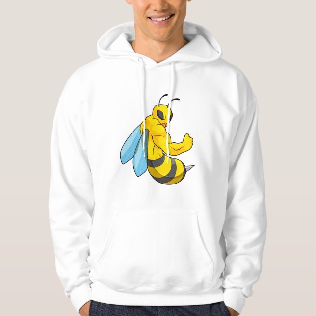 Sudadera Bee as Bodybuilder (Anverso)