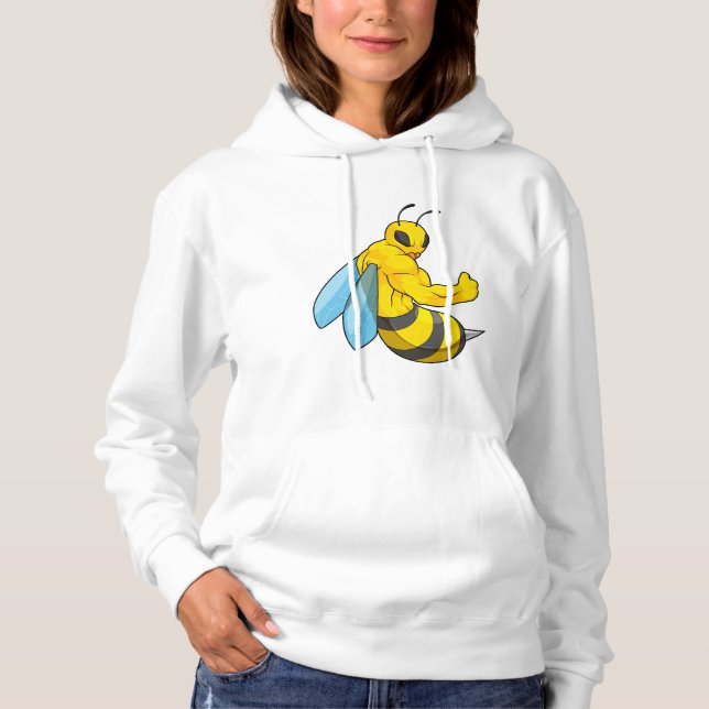 Sudadera Bee as Bodybuilder (Anverso)