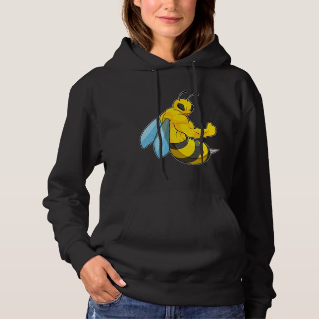 Sudadera Bee as Bodybuilder (Anverso)