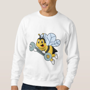 Sudadera Bee as Mechanic with Wrench