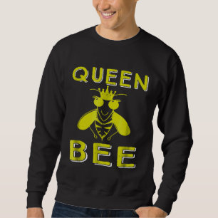 Sudadera Bee Cute Queen Aee Tee Para Los Adultos