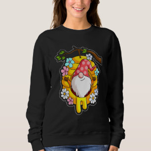 Sudadera Bee Happy Bee Kind Beekeeper Spring Gnome