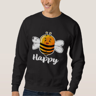 Sudadera Bee Happy Beekeeper Love Graphic Design