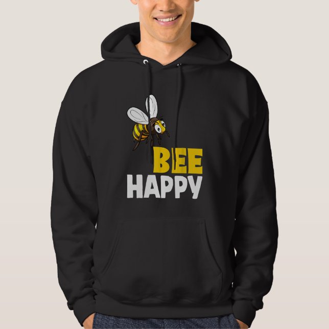 Sudadera Bee Happy Bees Beekeeper Tee (Anverso)