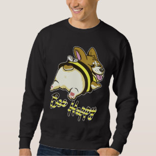 Sudadera Bee Happy Corgi Con Trato De Abeja