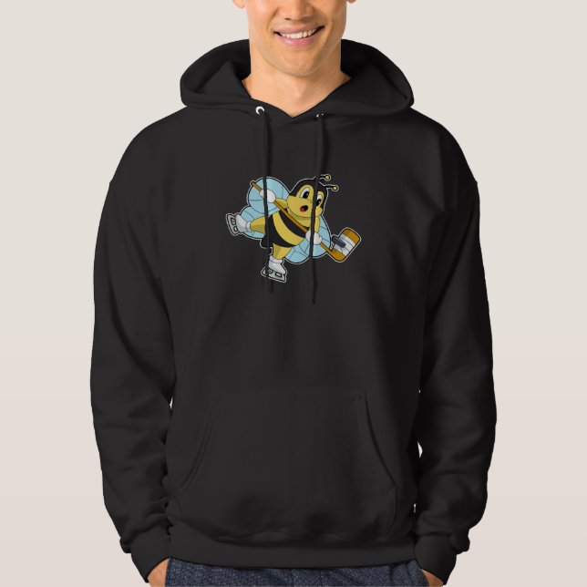 Sudadera Bee Ice hockey Ice hockey stick Sports (Anverso)