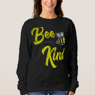 Sudadera Bee Kind Be Kind Profesora Ocupada Como Bee Bumble