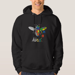 Sudadera Bee Kind Beautism Awareness Tee Puzzle