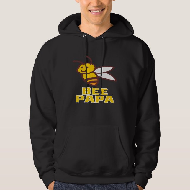 Sudadera Bee Papa Beekeeper Honey Hive Tee (Anverso)