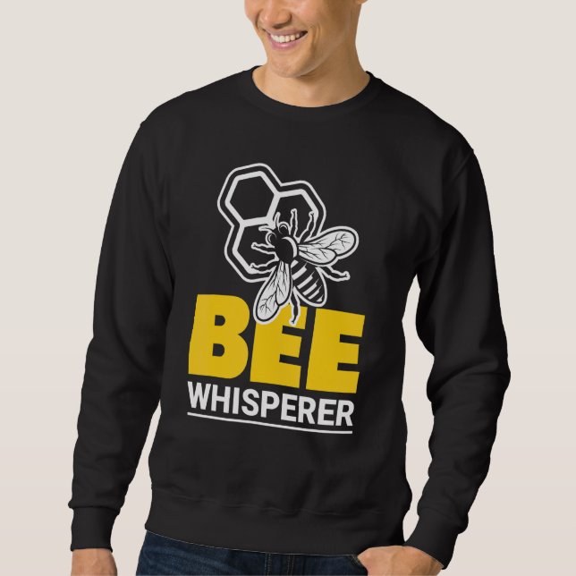 Sudadera Bee Whisper Boy Beekeeper Bees Bee (Anverso)
