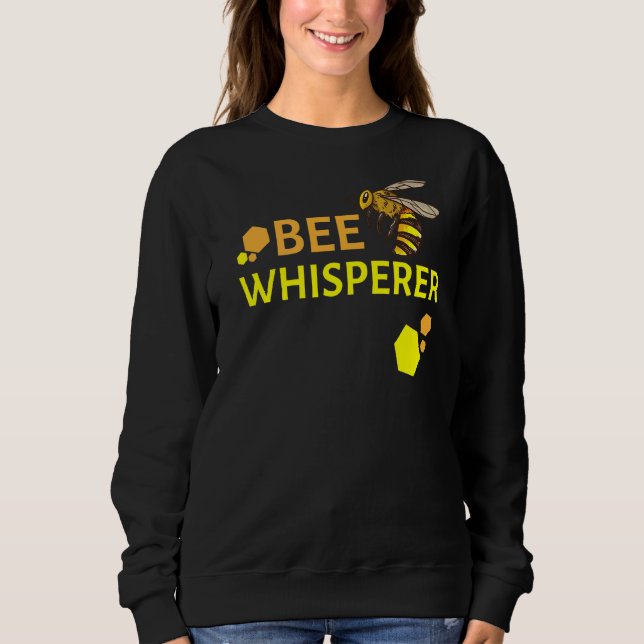 Sudadera Bee Whisperer Beekeeper Apiarist (Anverso)