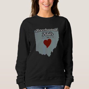 Sudadera Beechwood Trails Ohio OH Ciudad Estado USA  Recuer