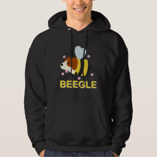 Sudadera Beegle Beagle Bee  Dog Pun Cute