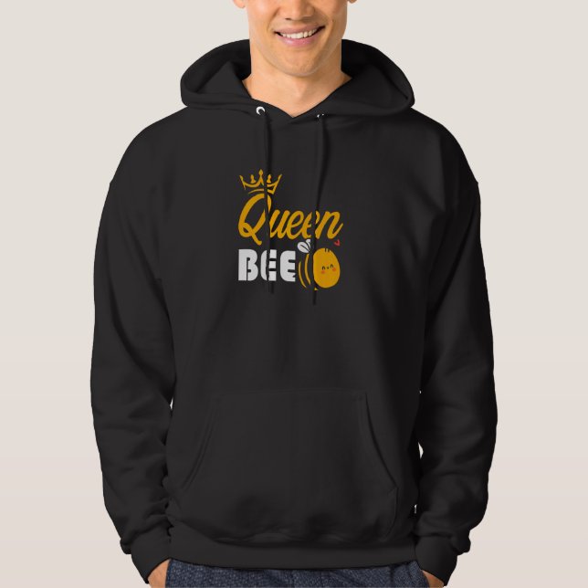 Sudadera Beehive Honey Bees Honeycomb B (Anverso)
