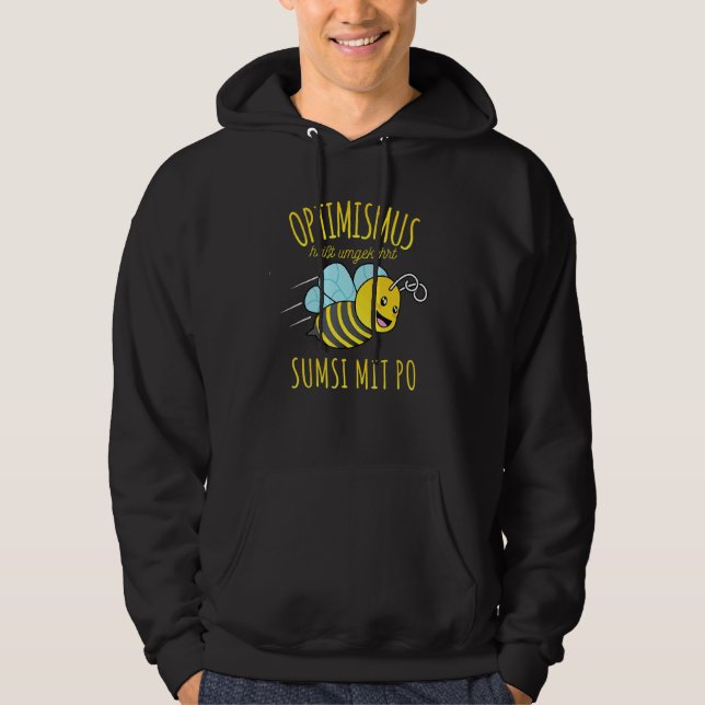 Sudadera Beekeeper Bebe Honey Sumsi con Bo Optimism Diversi (Anverso)