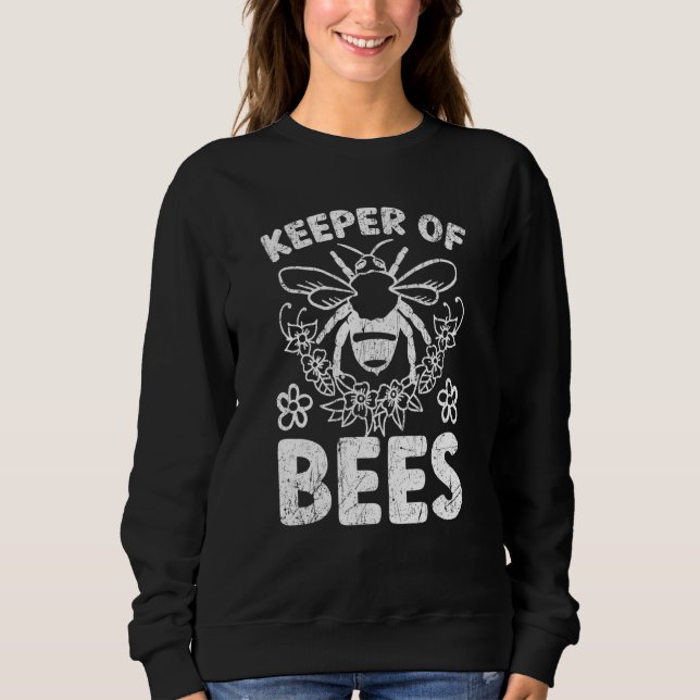Sudadera Beekeeper Beekeeping Apiarist Honeybee Keeper Of B (Anverso)