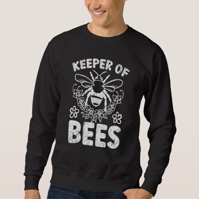 Sudadera Beekeeper Beekeeping Apiarist Honeybee Keeper Of B (Anverso)