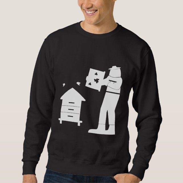 Sudadera Beekeeper Beit Bee Bee Farmer Bee Keep (Anverso)
