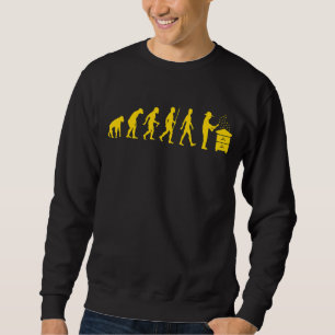Sudadera Beekeeper Evolution Beekeeper Honey Abeja Beis Bev