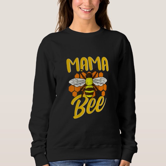 Sudadera Beekeeper for Honey Bees Mama Bee (Anverso)