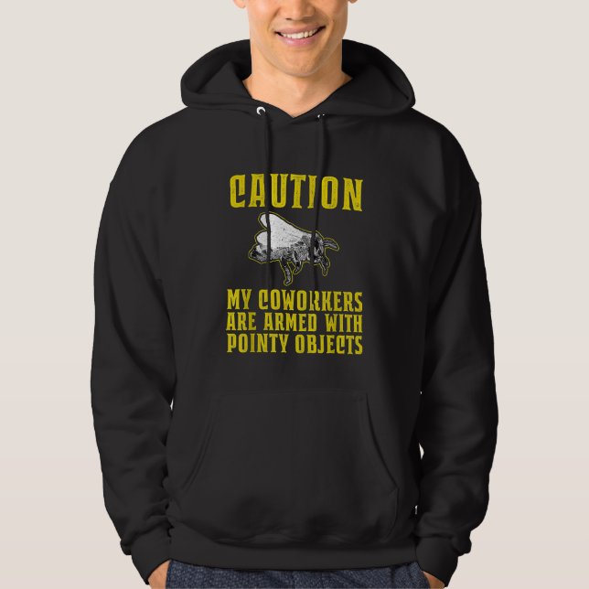 Sudadera Beekeeper Pointy Objects (Anverso)