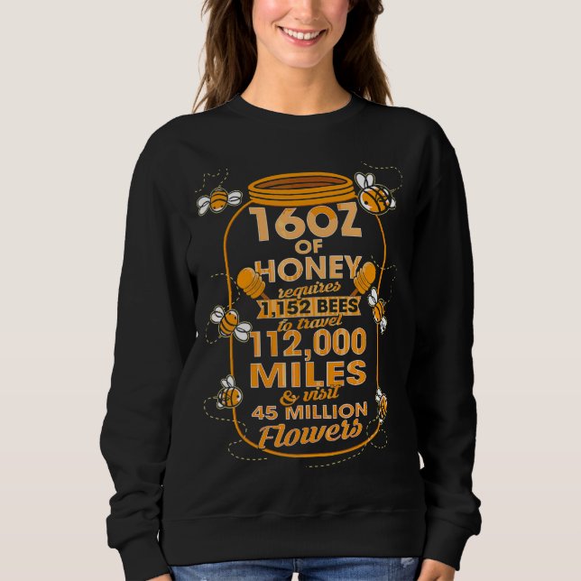 Sudadera Beekeeper Retro Bebe Bumblebee Abeja Miel (Anverso)