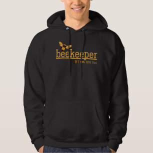 Sudadera Beekeeper Si Corre Abeja Lover Abertura