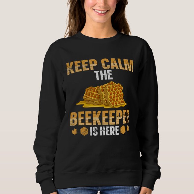 Sudadera Beekeeping Honey Farmer Bees Beginner Beekeeper  1 (Anverso)