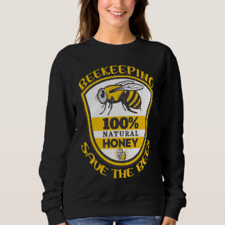 Sudadera Beekeeping Save The Bees Quote