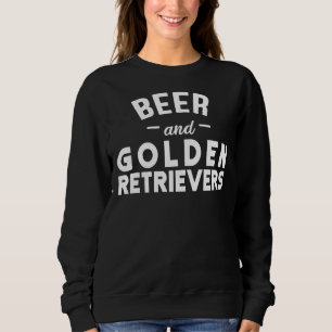 Sudadera Beer And Golden Retrievers