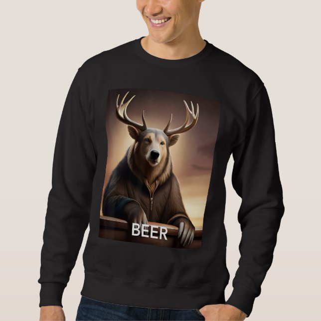 Sudadera Beer Bear Deer (Anverso)