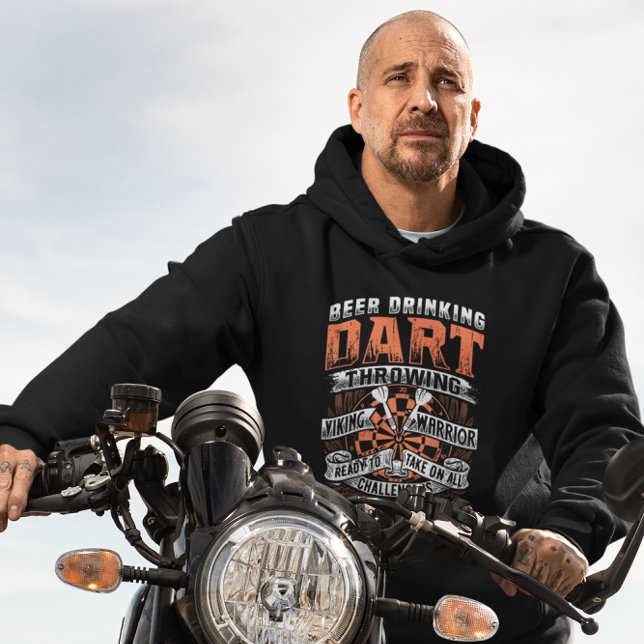 Sudadera Beer Beer Dart Viking Warrrior - Dart Legend (Subido por el creador)