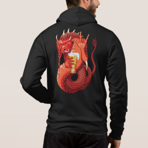 Sudadera Beer Beer Dragon Hoodie Masculino