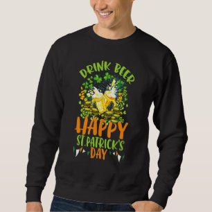 Sudadera Beer Beer Shamrock Happy St Patrick S Day Drinkin