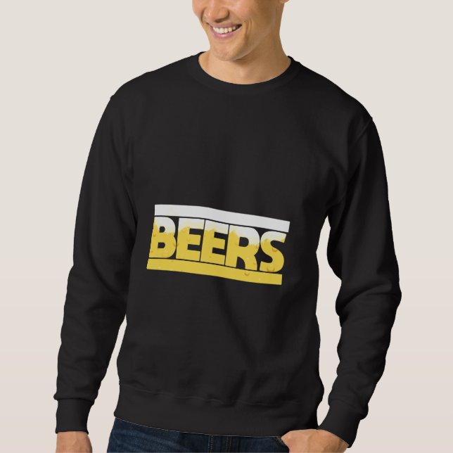 Sudadera Beer Bubbles Bebe Game Champion Beer Lover Par (Anverso)